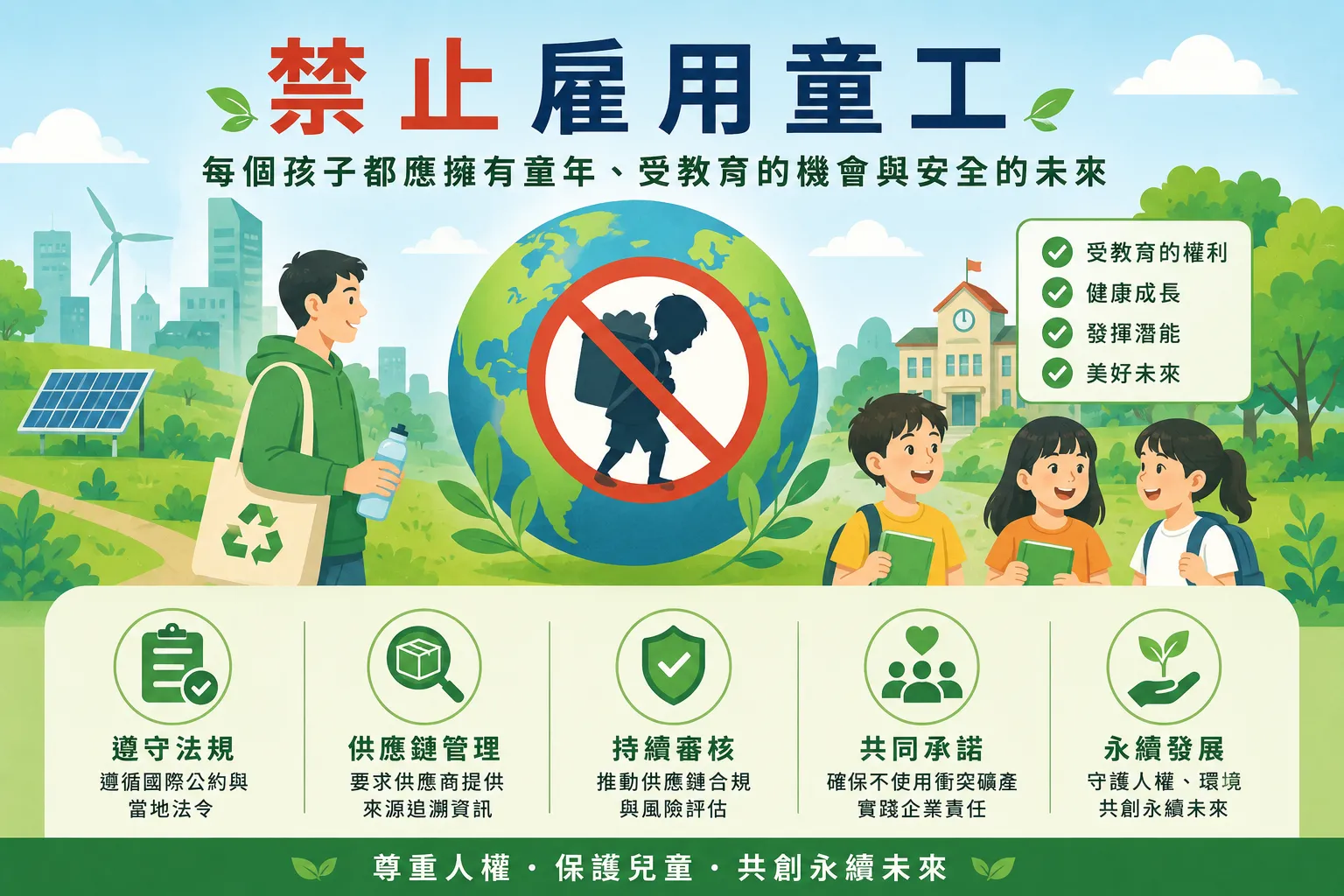 禁止僱用童工政策聲明