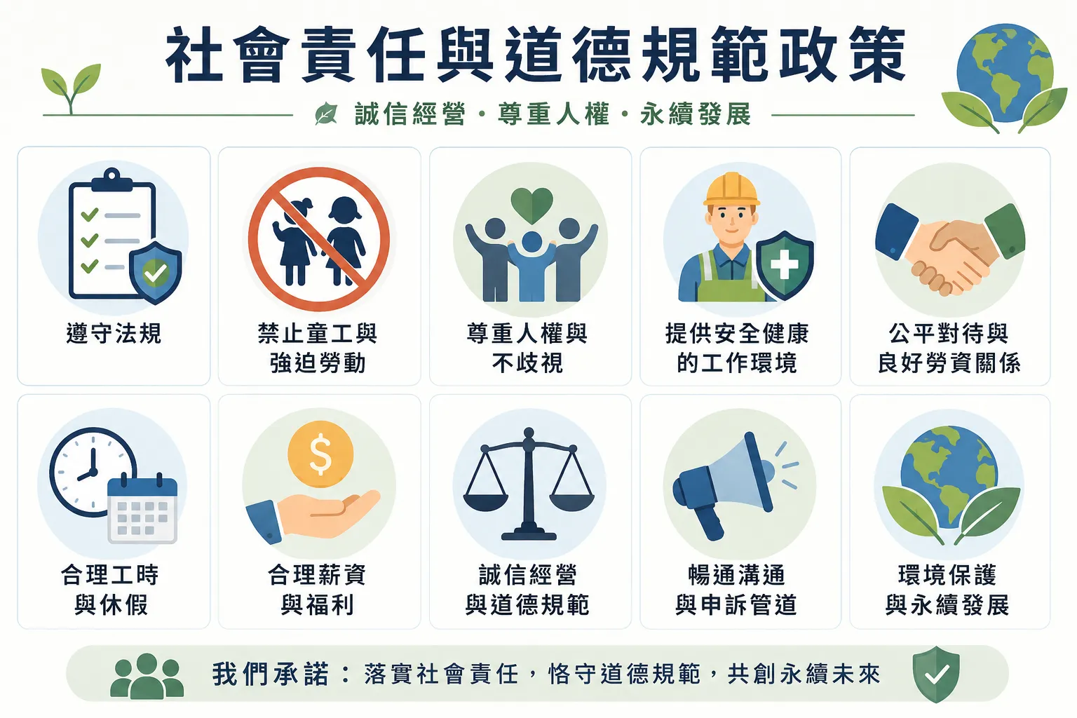 社會責任與道德政策